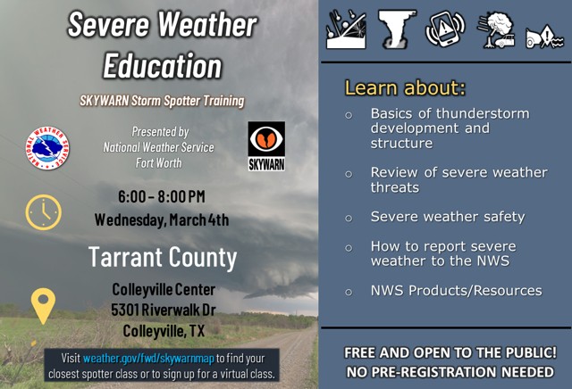 SKYWARN Training in Colleyville