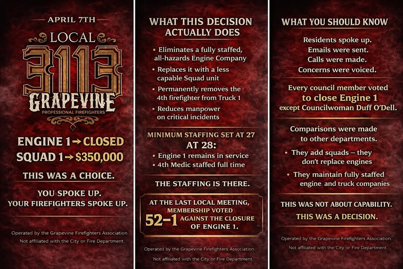 Grapevine Firefighters