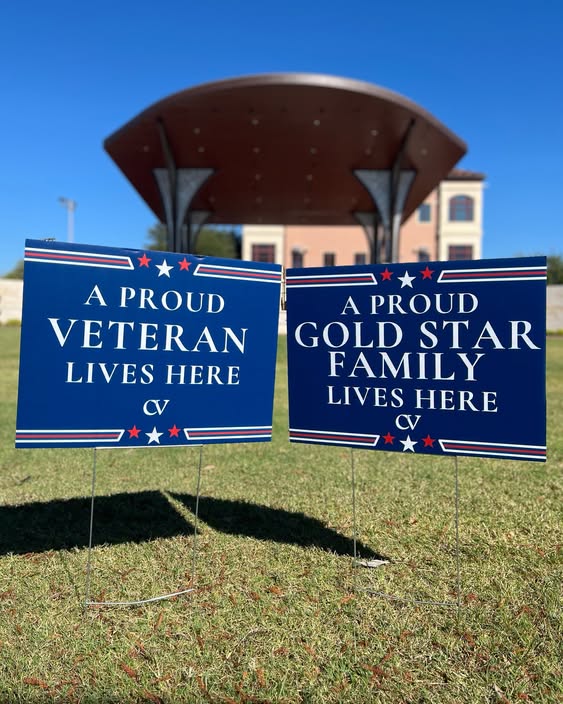 City of Colleyville - Veteran Yard Signs