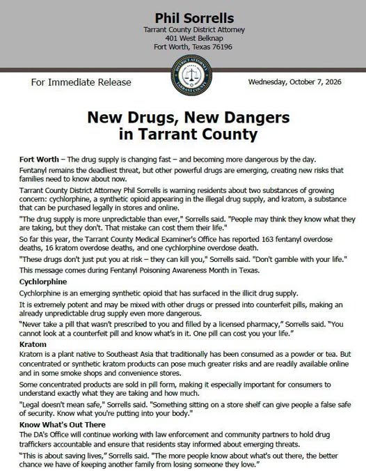 New Drugs, New Dangers